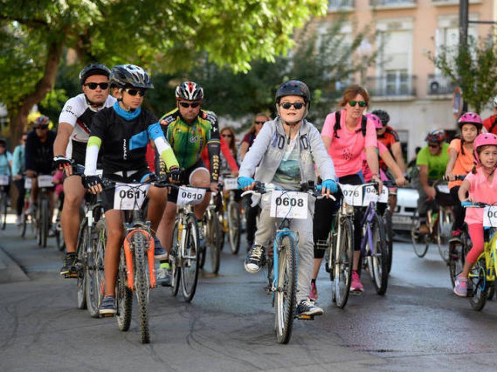 Día de la Bicicleta 2017 celebrado en Huesca.