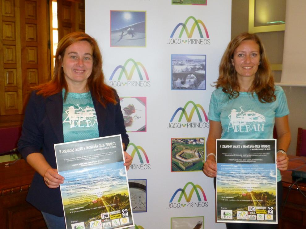 Programa de actividades de la II Jornada mujer y montaña-Jaca Pirineos.