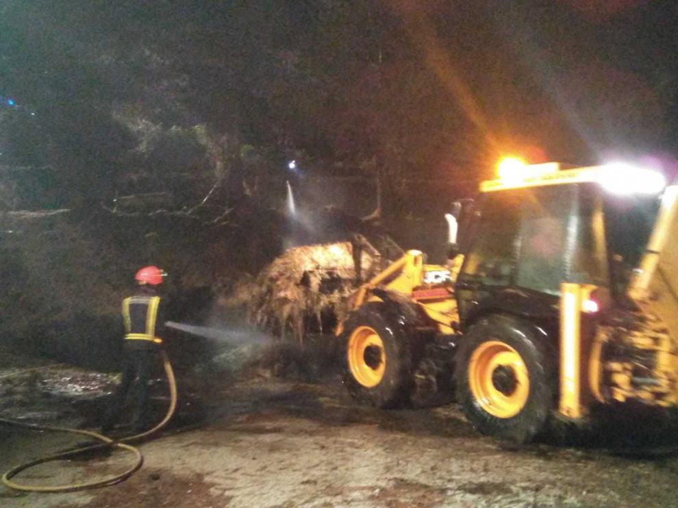 Imagen de archivo de un incendio en Torrente de Cinca.