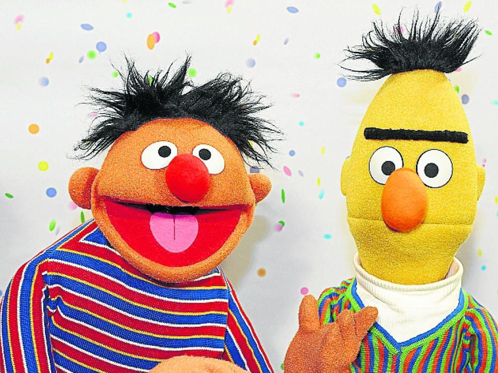 Epi y Blas, la popular pareja de 'Barrio Sésamo'.