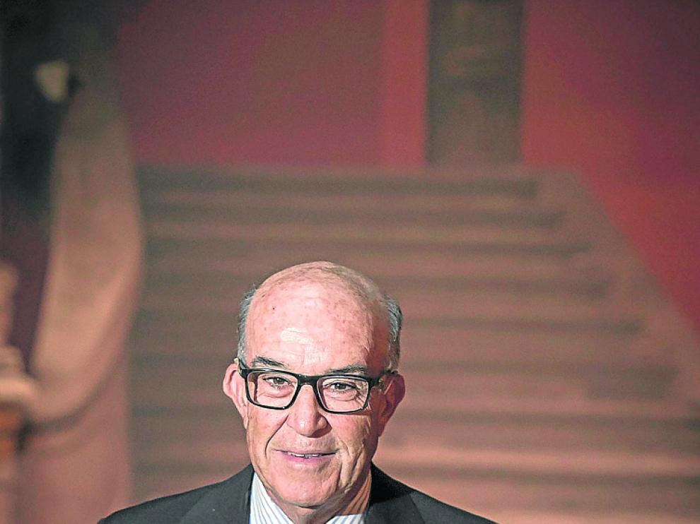 Carmelo Ezpeleta, en el Patio de la Infanta.