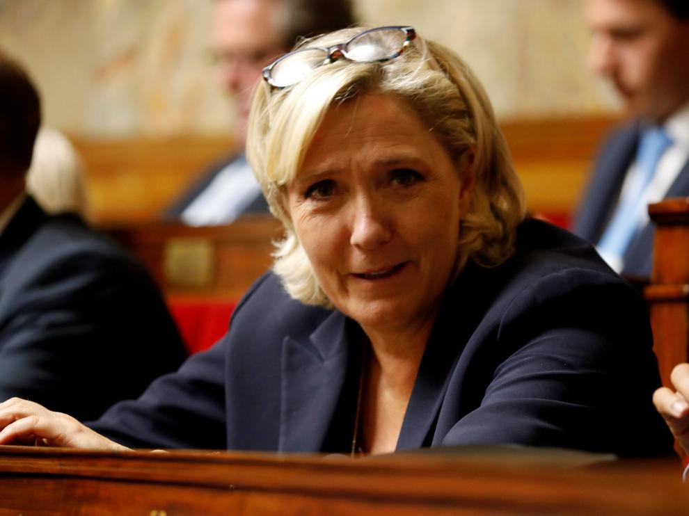 Marine Le Pen, en una imagen difundida este jueves.
