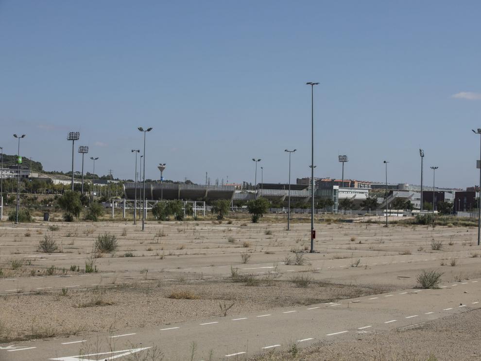El Parking Norte no albergará este año la carpa de Interpeñas.