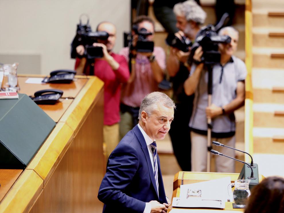 El lehendakari Iñigo Urkullu.