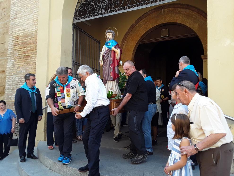 Procesión de San Mateo y actividades en el Paseo de las Sorpresas de Monzón.