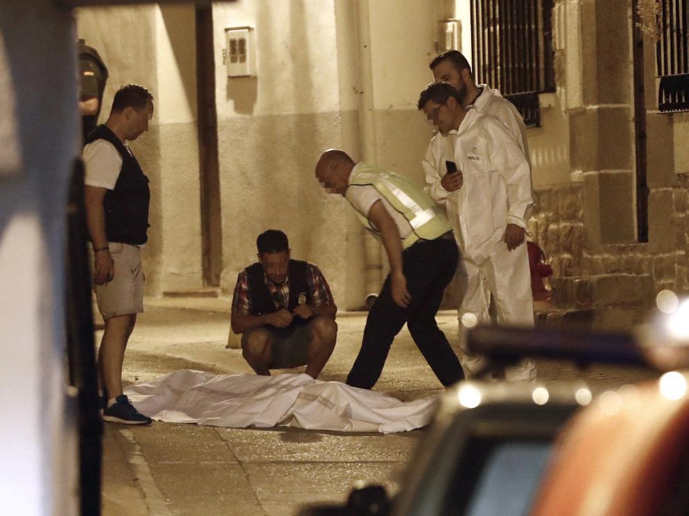 La pareja cuyo ruptura dio lugar al triple crimen de Cáseda se denuncia en el juzgado