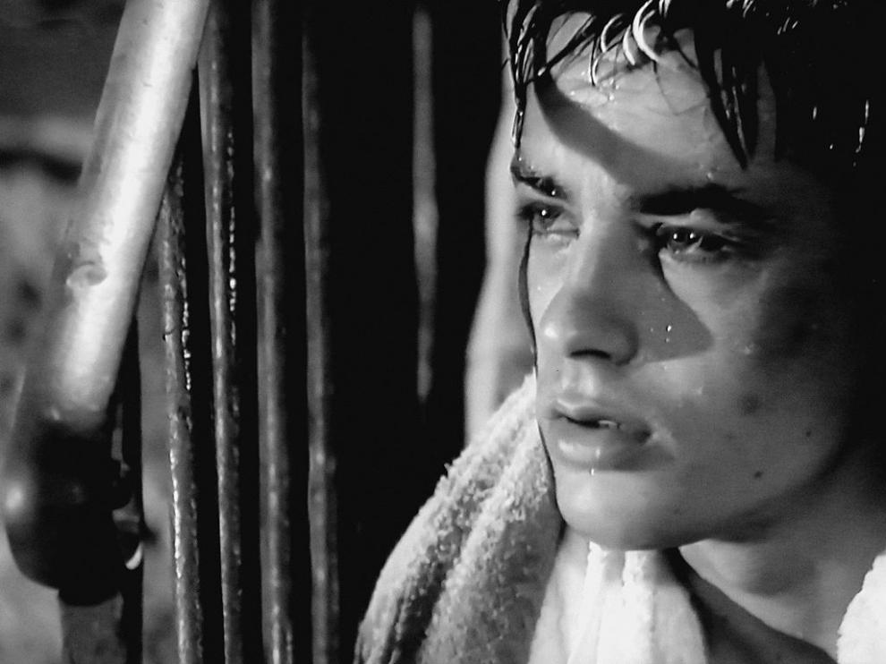 Alain Delon en "Rocco y sus hermanos" (1960)