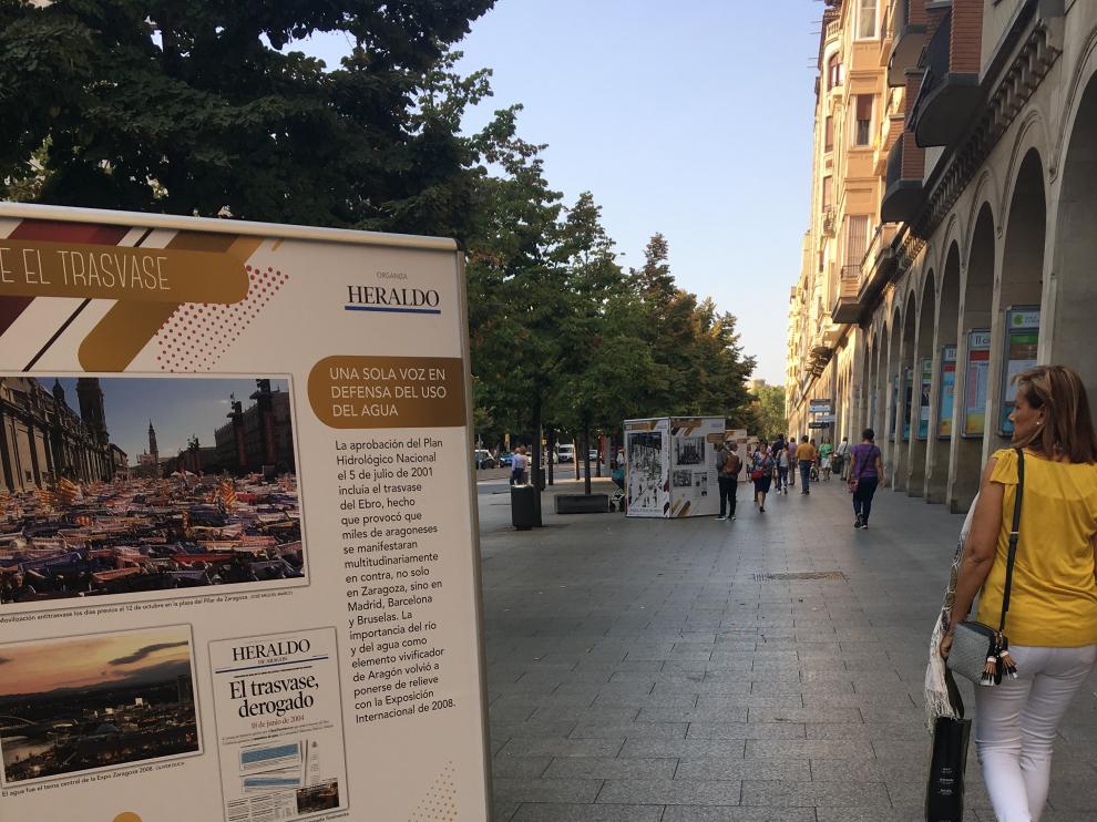 El Paseo de la Independencia luce desde hoy la Exposición de HERALDO.