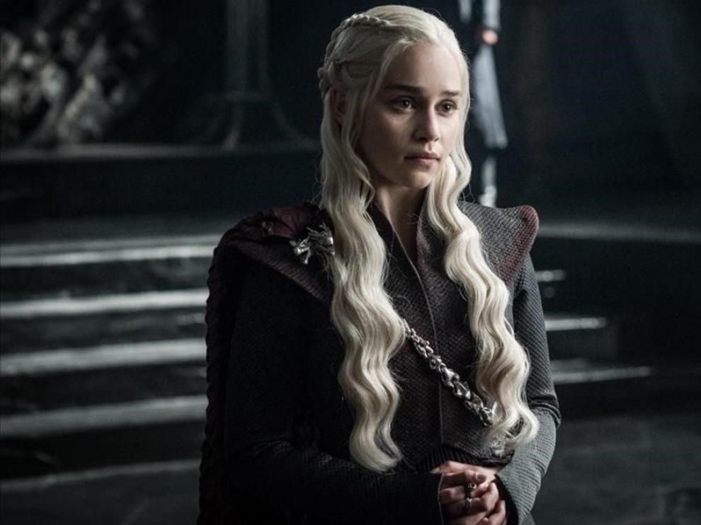 Escena de Daenerys Targaryen en 'Juego de Tronos'.