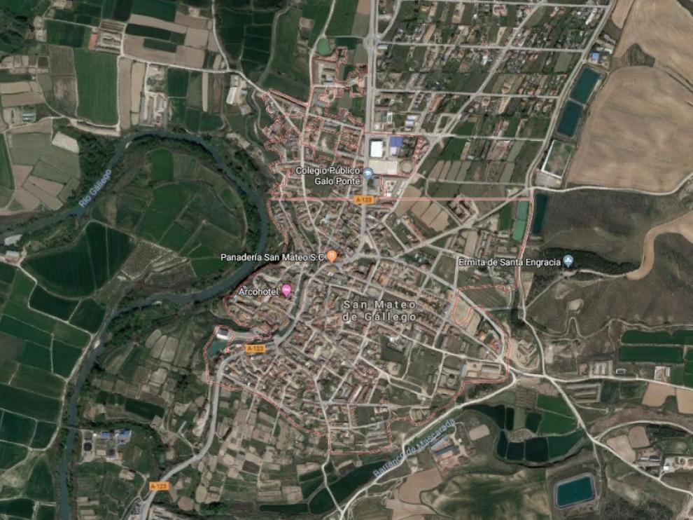 El suceso ha ocurrido en San Mateo de Gállego