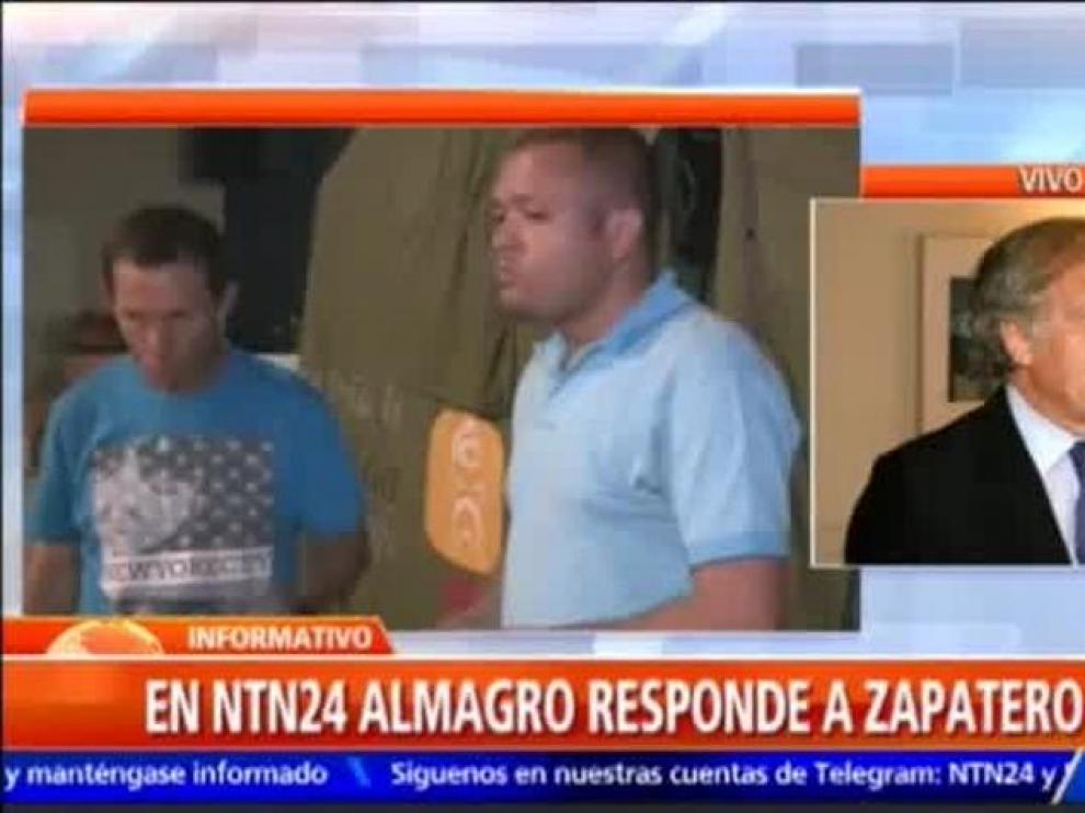 Almagro a Zapatero: "Mi consejo es que no sea imbécil"