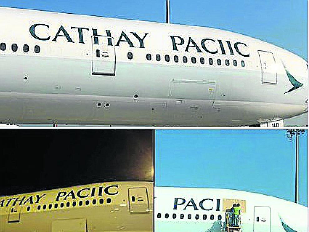 El fallo de la compañía Cathay Pacific.