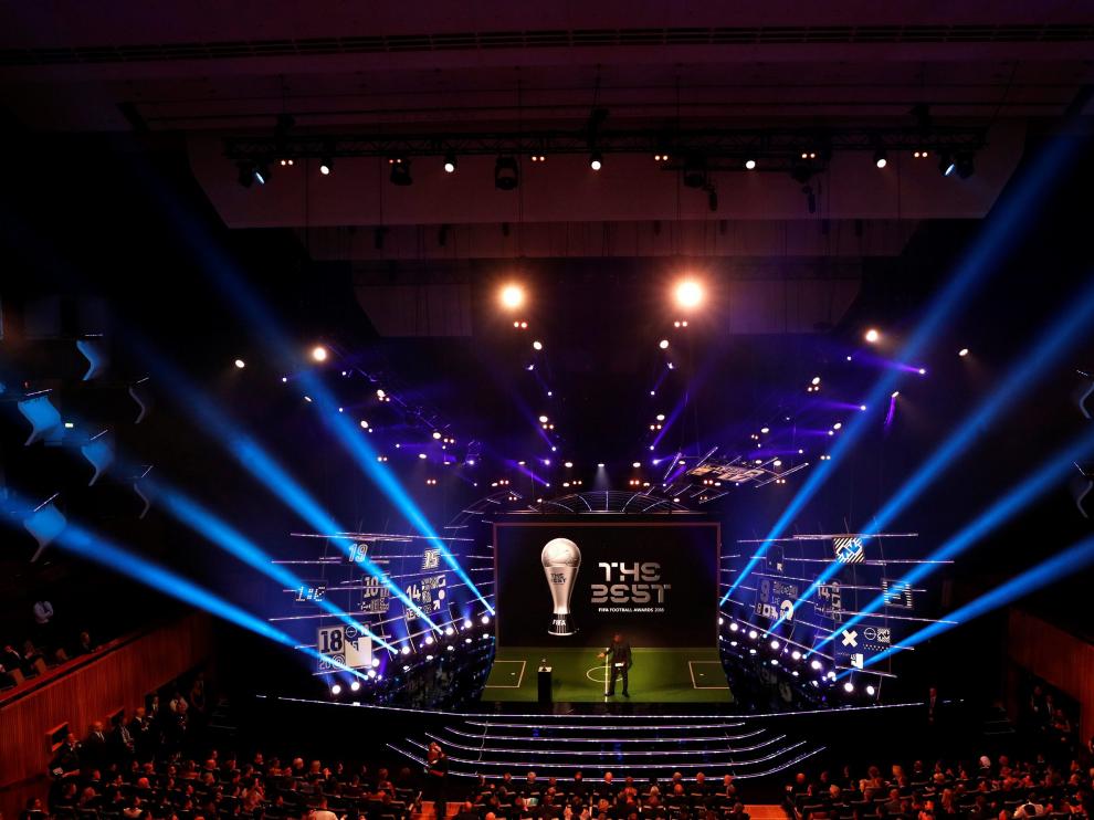 El 'Royal Festival Hall' de Londres se ha llenado de estrellas del mundo del fútbol.