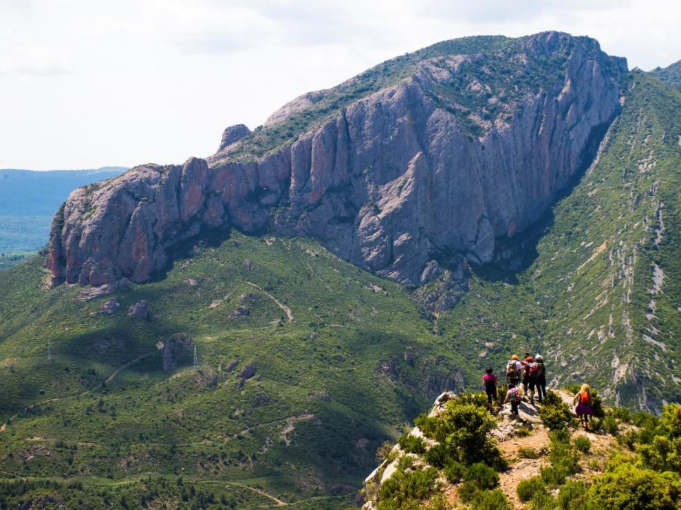 La ruta 'Los hijos secretos de los Mallos', del Tren Geológico del Prepirineo.
