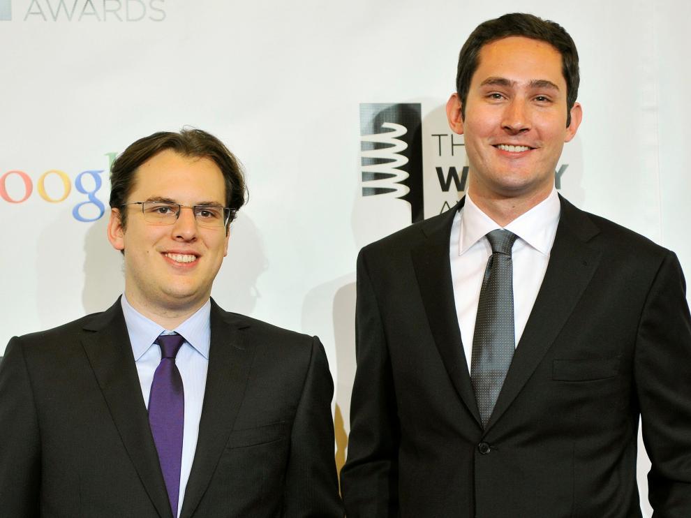 Kevin Systrom y Mike Krieger, los fundadores de Instagram.