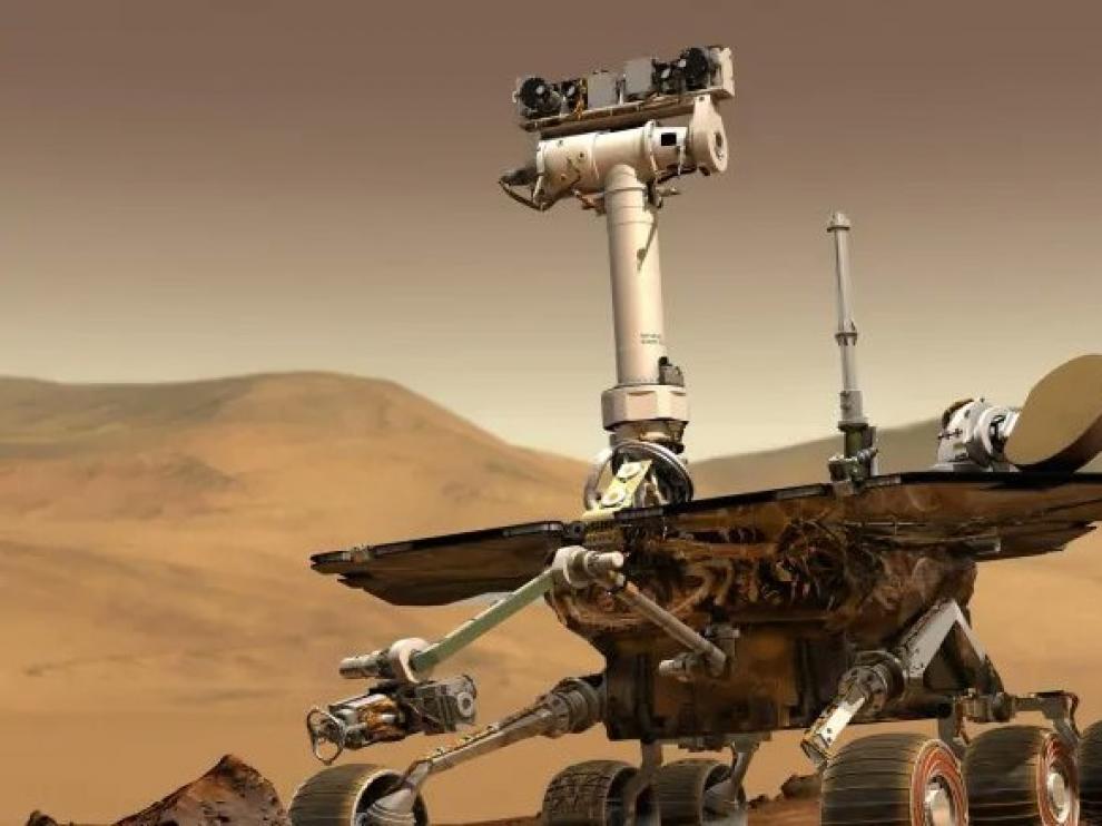 El explorador Opportunity de la NASAenviado a Marte.