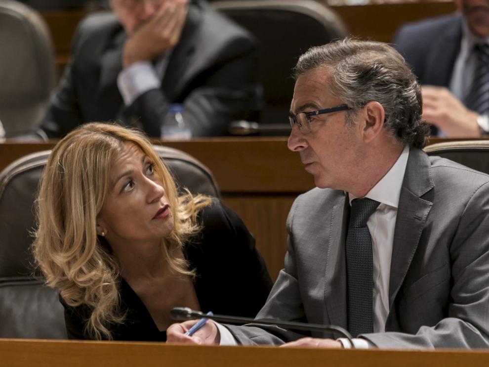 El presidente del PP-Aragón, Luis María Beamonte, en una imagen de archivo.