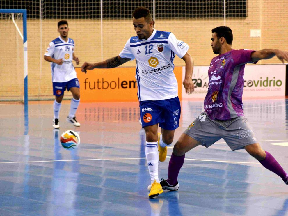 Vassoura en la primera jornada contra Palma Futsal.