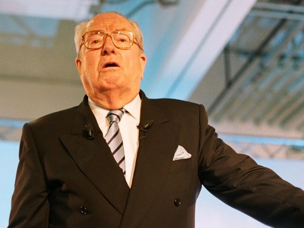 Imagen de archivo del líder histórico de la extrema derecha francesa, Jean-Marie Le Pen.