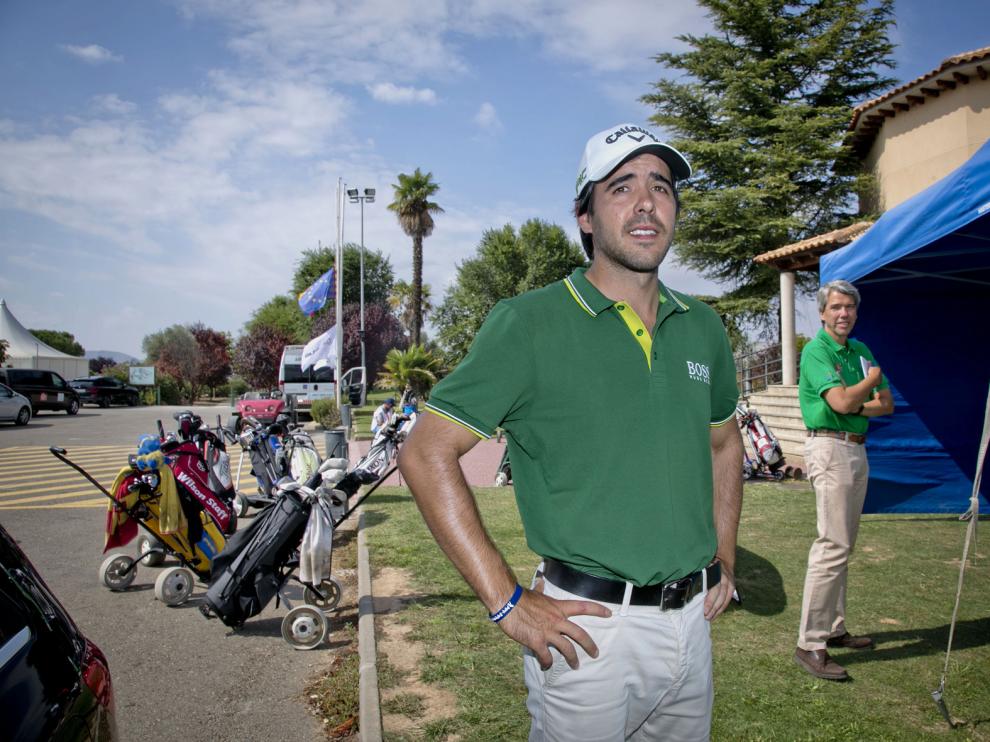Javier Ballesteros, hijo de la leyenda de Severiano Ballesteros, oposita al título en Calatayud.