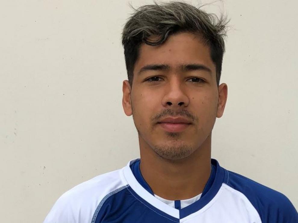 Rodrigo Cuenca, jugador del Ebro de Segunda B
