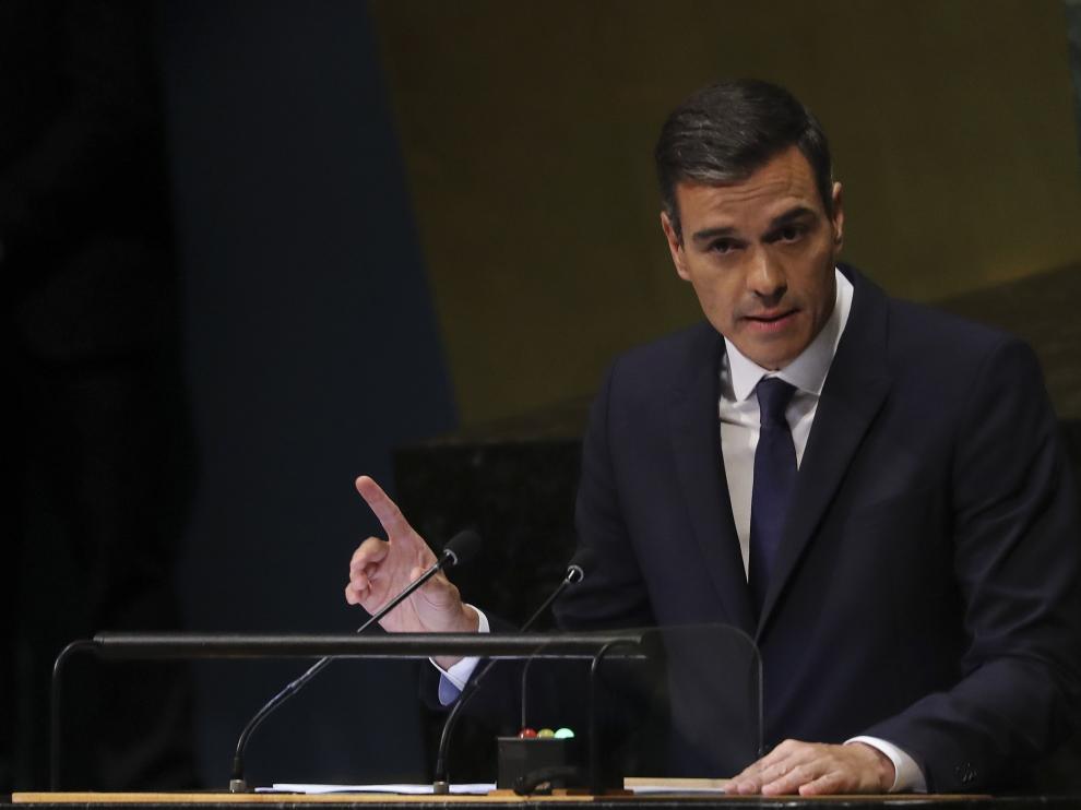 El presidente Sánchez en una imagen de archivo.