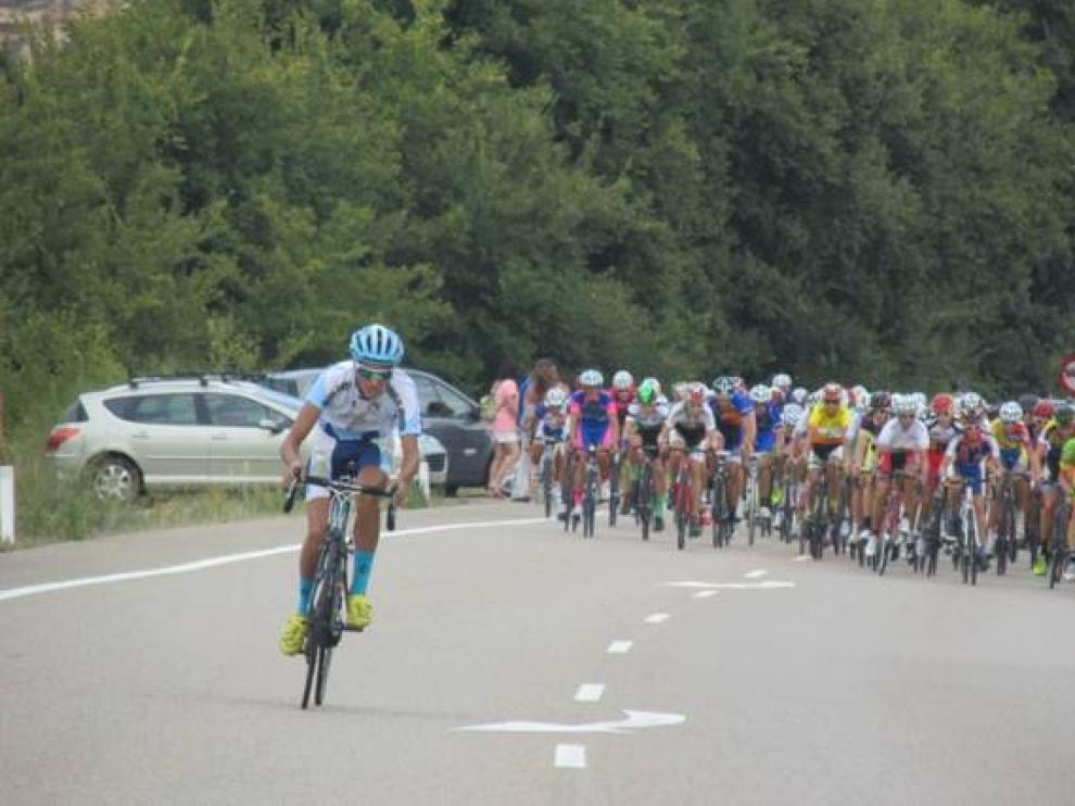Imagen de archivo de la Vuelta Ciclista al Bajo Aragón.