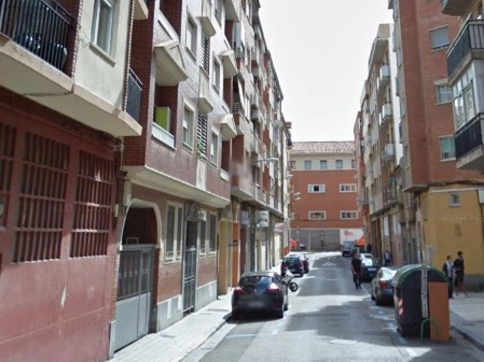 Calle Portugal de Zaragoza.
