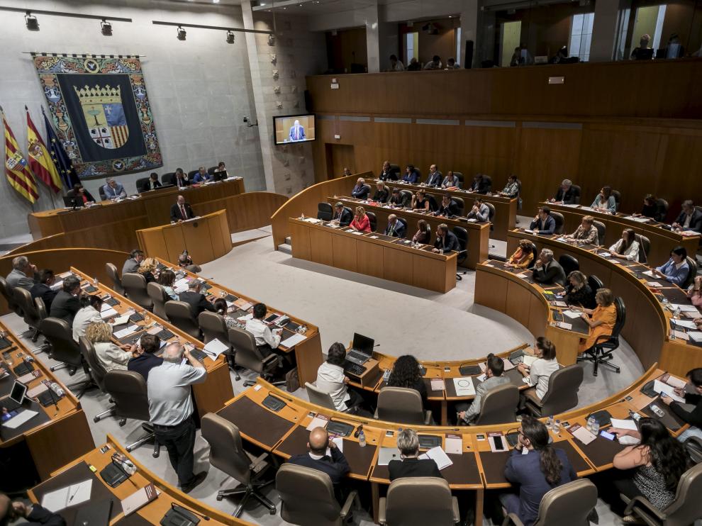 Discurso de Javier Lambán durante el debate sobre el estado de la Comunidad.