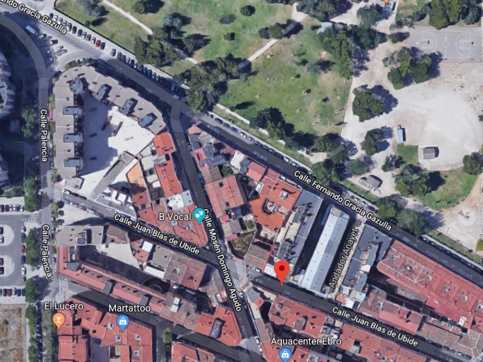 El suceso ocurrió en la calle Juan Blas de Ubide.