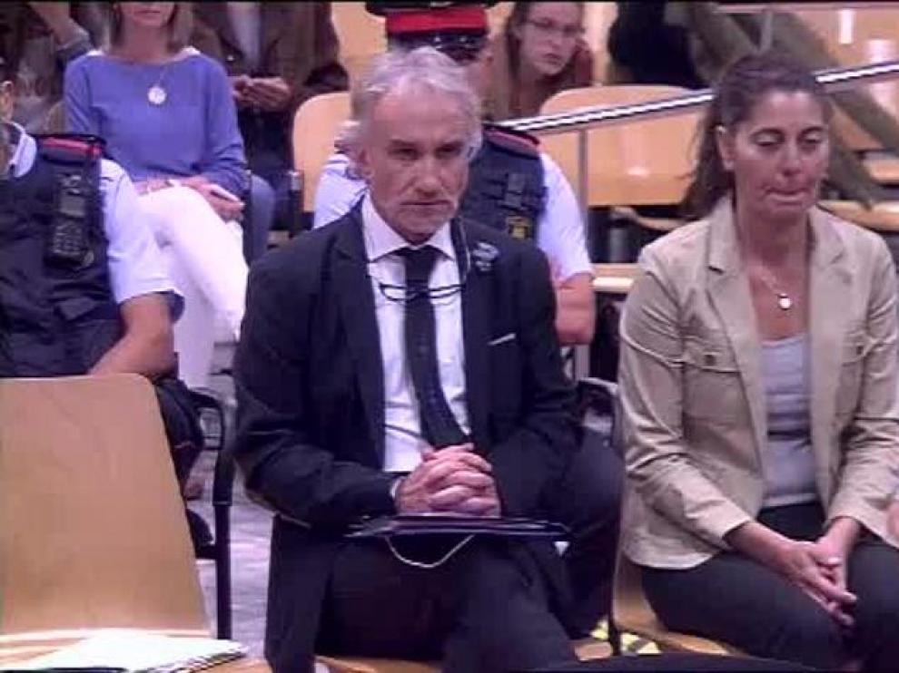 Imagen del juicio contra los padres de Nadia.