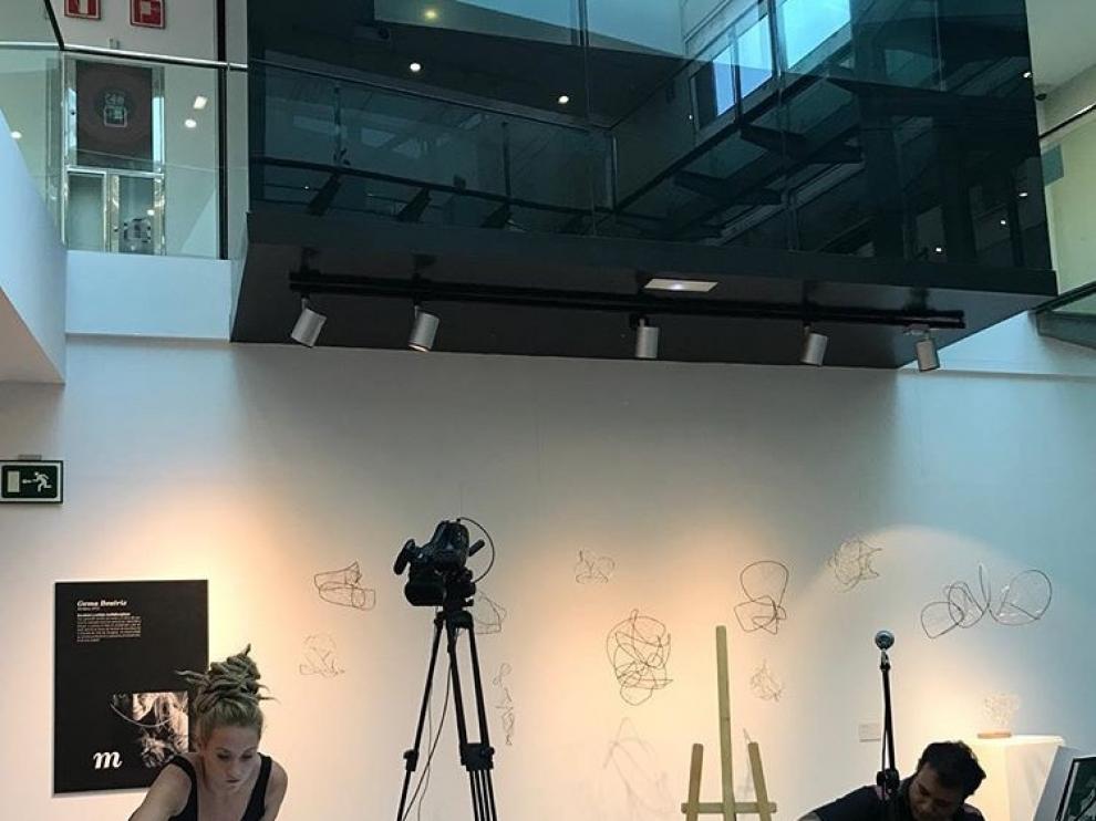 Carmen y Luis son los protagonistas de esta fusión de acuarela, poesía y música.