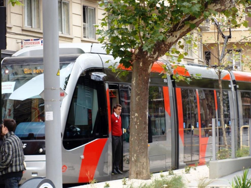 El tranvía de Zaragoza