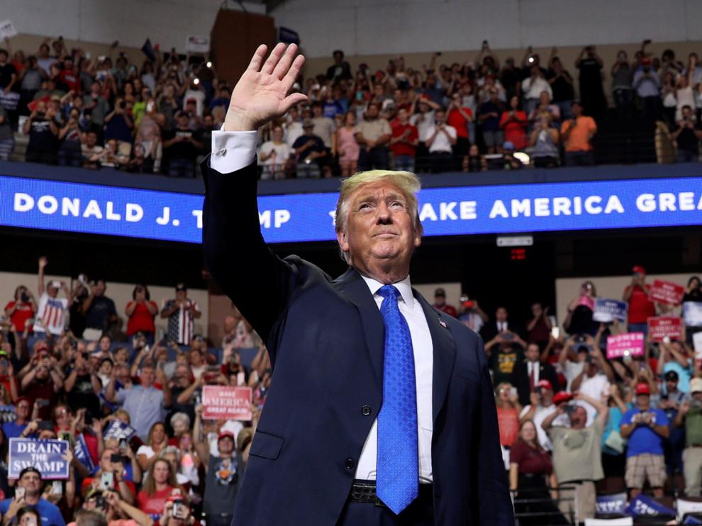 El presidente de Estados Unidos, Donald Trump.