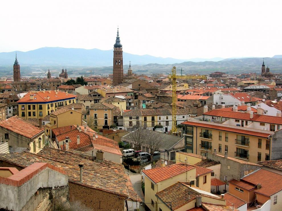 Imagen del casco urbano de Zaragoza.