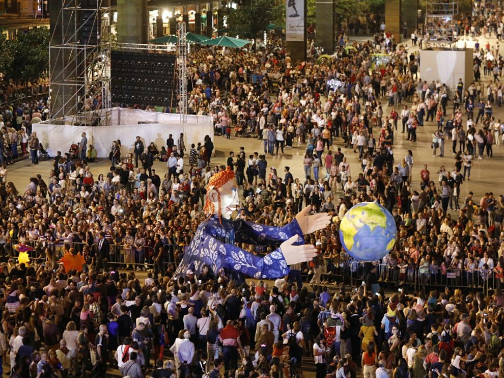 Desfile del Pregón de las Fiestas del Pilar 2018