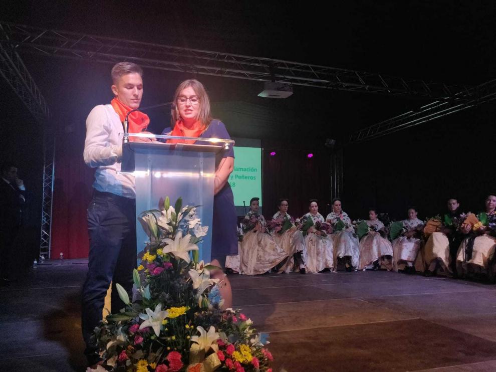 Ángel Vera y Silvia Melero, responsables de Peña Fragatina