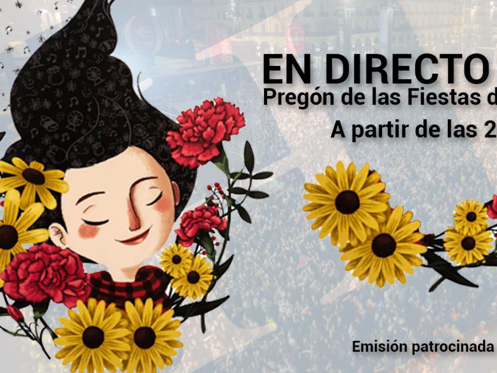 Sigue en directo el pregón de las Fiestas del Pilar en Heraldo.es