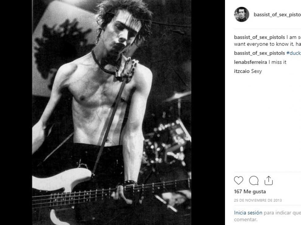 Sid Vicious, bajista de los Sex Pistols, puso voz a la versión que el grupo hizo de 'My way' en 1978.
