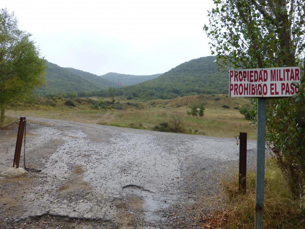 Campo de prácticas del Ejército en Batiellas, donde han ocurrido los hechos