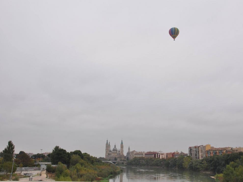 ¿Es un pájaro, es un avión, es..? Un viaje en globo por Zaragoza