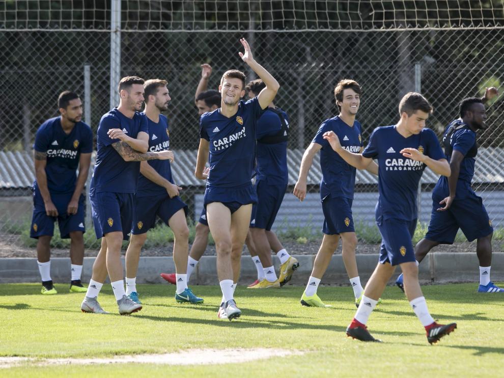 Marc Gual, durante un entrenamiento.