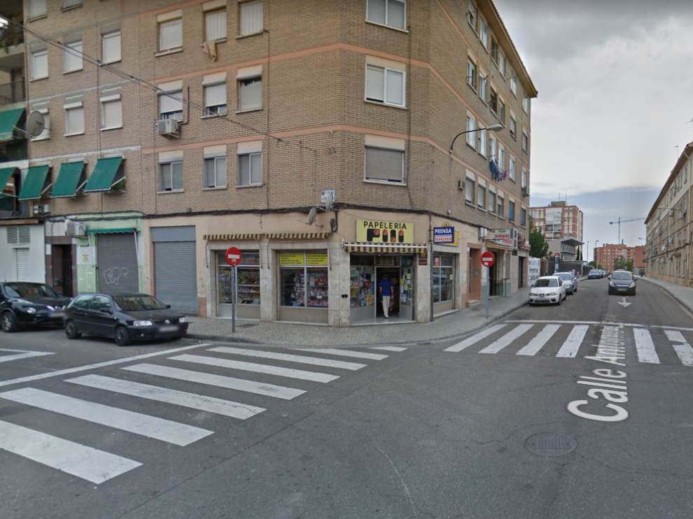 El atropello tuvo lugar en la calle Antonio Leyva de Zaragoza.