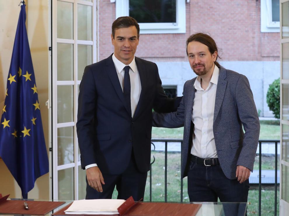 Firma del acuerdo de presupuestos