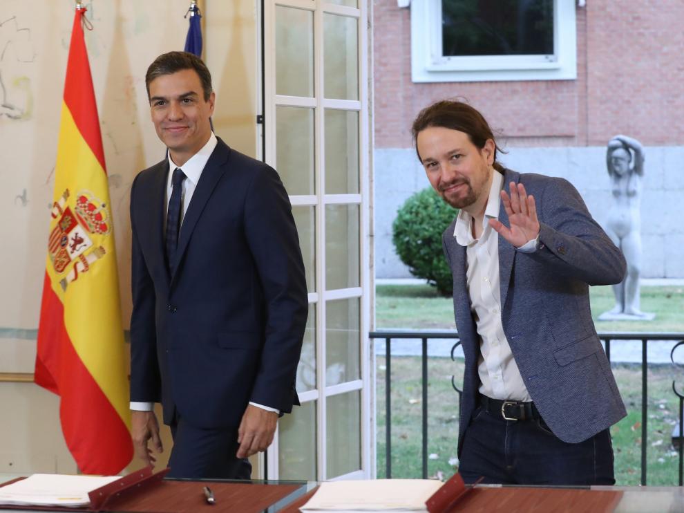 Firma del acuerdo de presupuestos