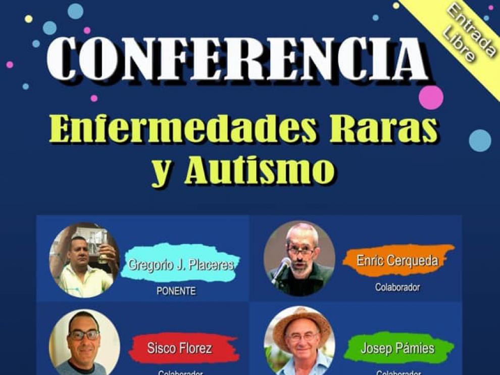 Cartel que anunciaba por redes sociales la conferencia en Peñaflor.
