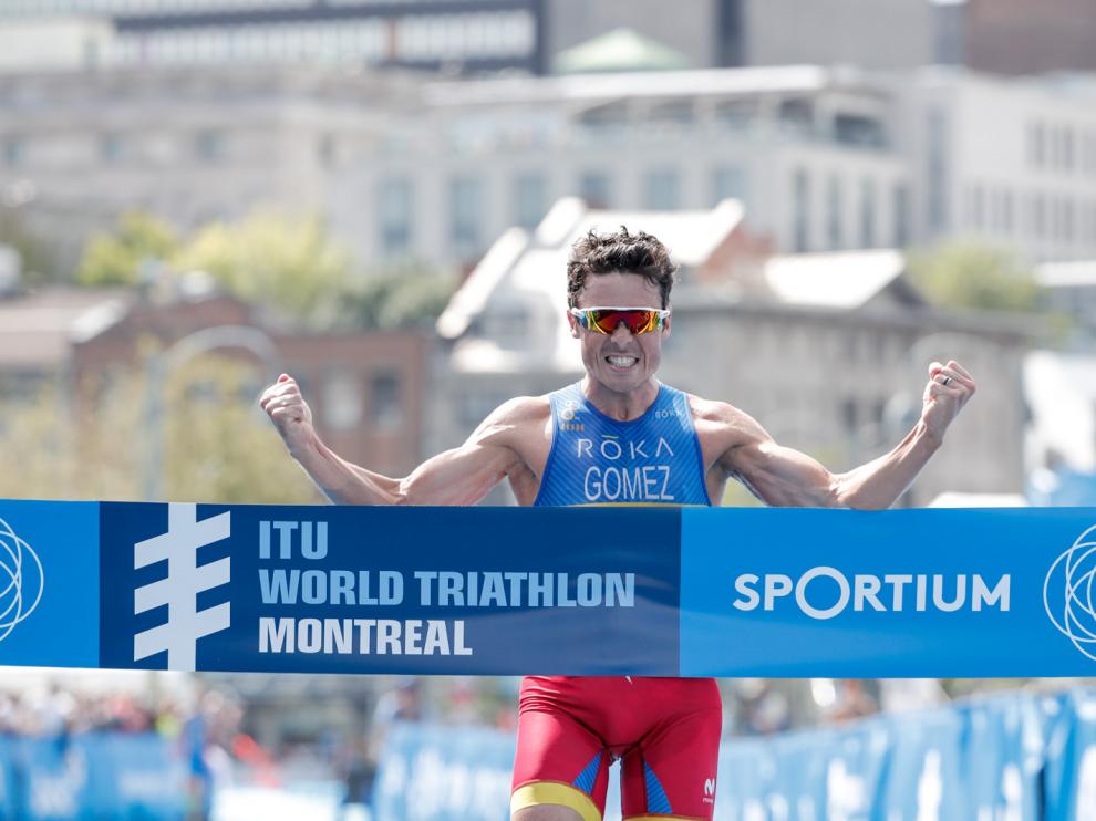 El triatleta español Javier Gómez Noya.