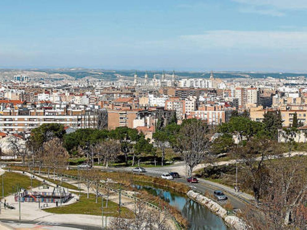 Vistas de la parte alta de Torrero