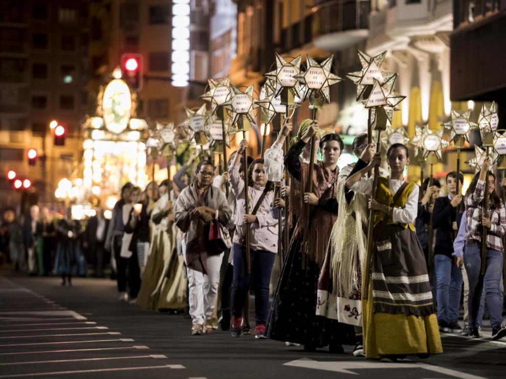 Rosario de Cristal de las Fiestas del Pilar 2018