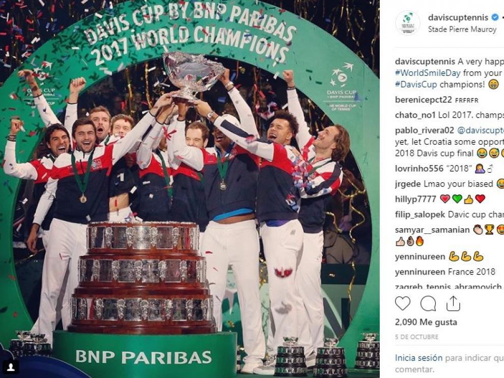 Francia ganó su décimo título en la pasada edición imponiéndose a Bélgica por 3 a 2 en la final.